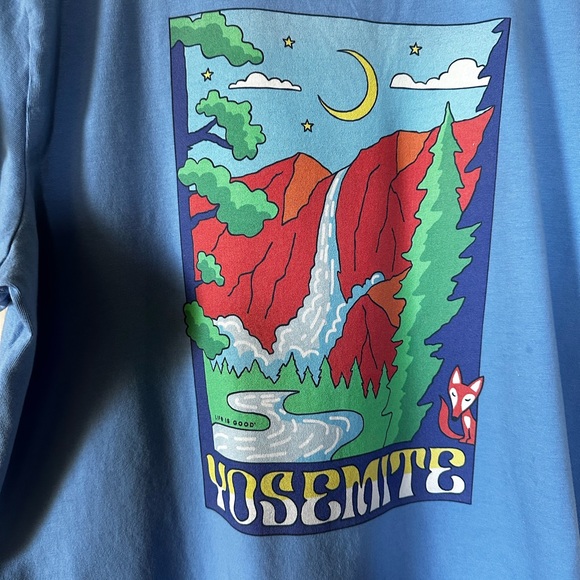 Life is good crusher tee ladies size  xl - Picture 2 of 3